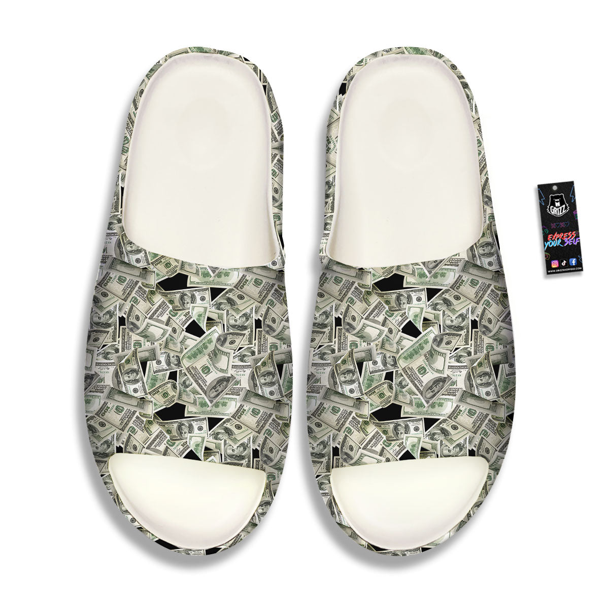 USD Flying Print Sandals-grizzshop
