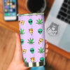 Ufo Pizza Trippy Print Pattern Tumbler-grizzshop