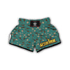 Ukulele Print Pattern Muay Thai Boxing Shorts-grizzshop