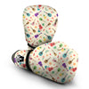 Ukulele Tropical Print Pattern Boxing Gloves-grizzshop