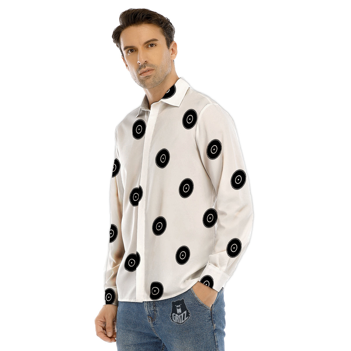 Underwater Sea Turtle Family Print Pattern Men's Dress Shirts-grizzshop
