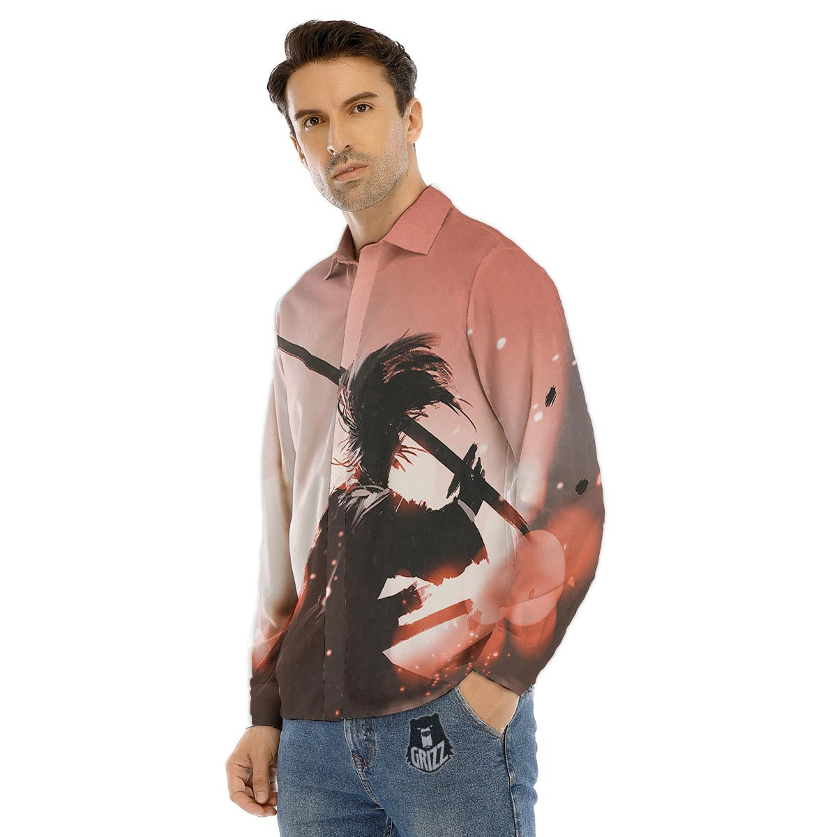 Underwater Sea Turtle Print Pattern Men's Dress Shirts-grizzshop