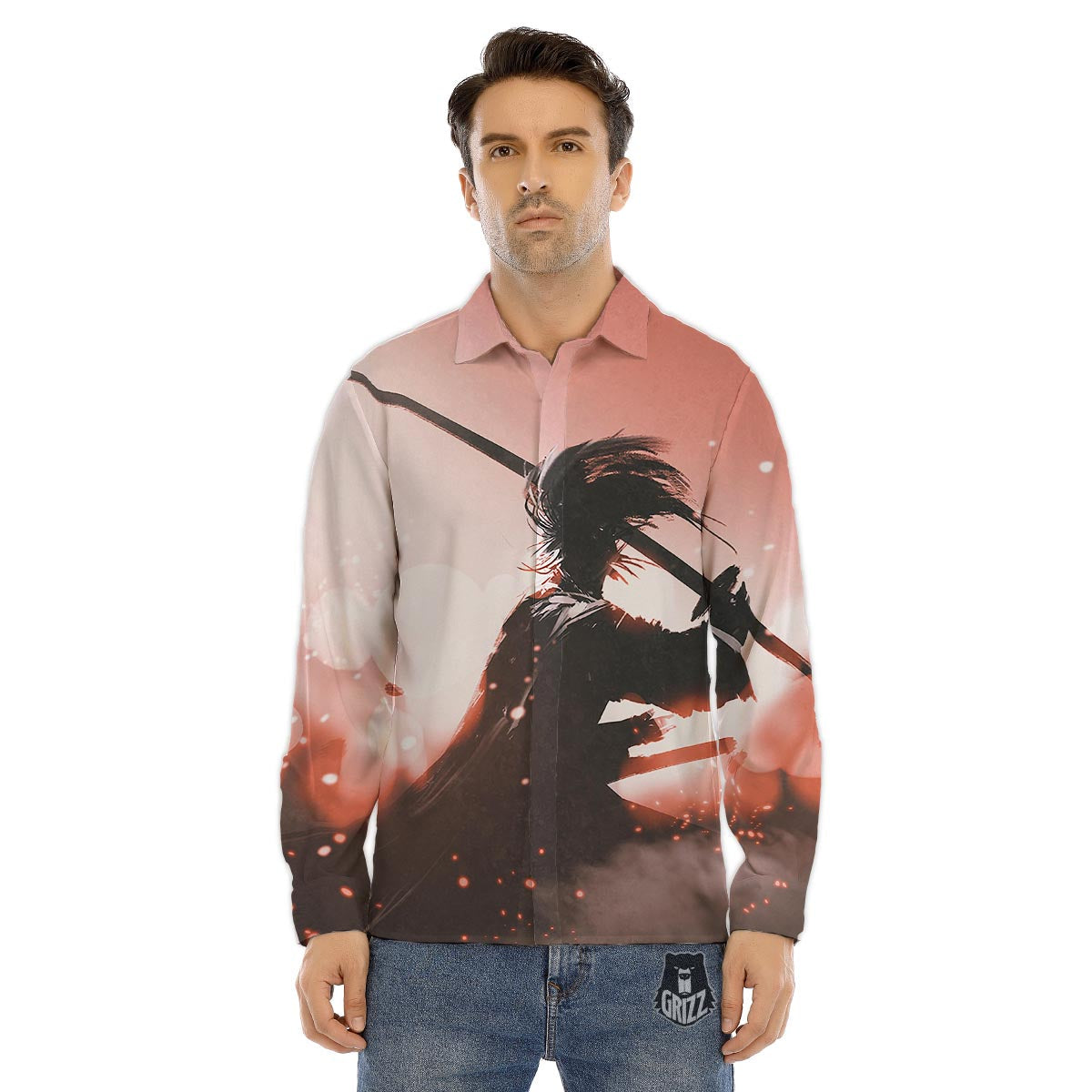 Underwater Sea Turtle Print Pattern Men's Dress Shirts-grizzshop