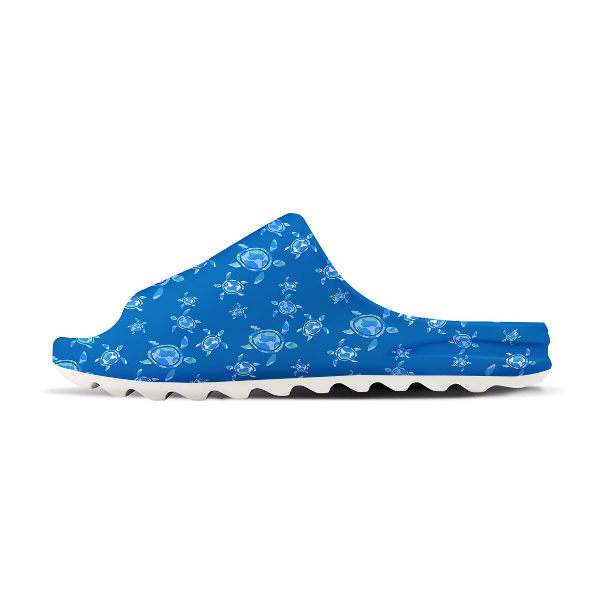 Underwater Sea Turtle Print Pattern Sandals-grizzshop