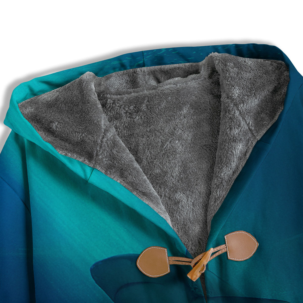 Underwear Shark Print Men's Windbreaker Jacket-grizzshop