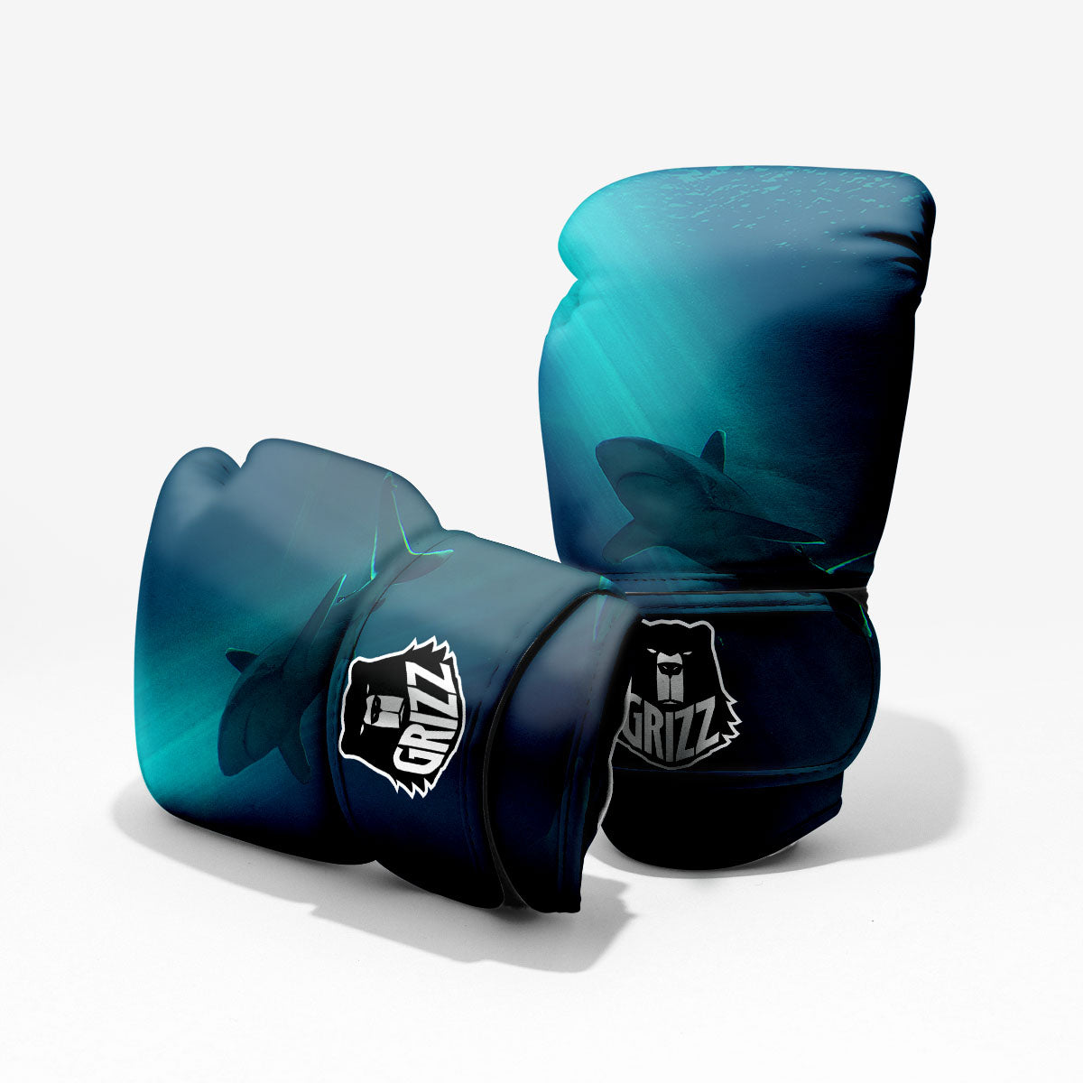 Underwear Shark Print Pro Boxing Glove