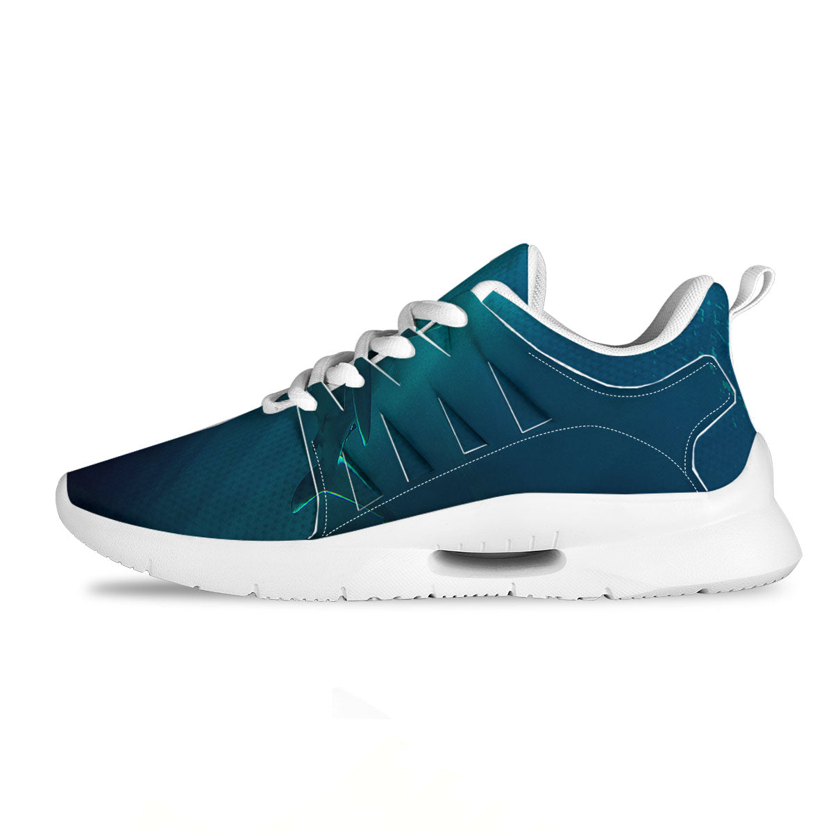Underwear Shark Print Tennis Shoes-grizzshop