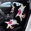 Unicorn 8-Bit Pixel Print Car Seat Covers-grizzshop