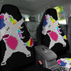 Unicorn 8-Bit Pixel Print Car Seat Covers-grizzshop