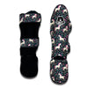 Unicorn Floral Pattern Print Muay Thai Shin Guards-grizzshop