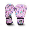 Unicorn Ice Cream Cone Pattern Print Boxing Gloves-grizzshop