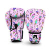 Unicorn Ice Cream Cone Pattern Print Boxing Gloves-grizzshop