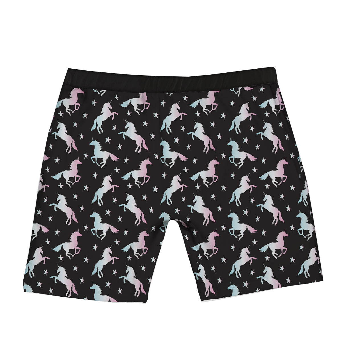 Unicorn Night Winged Print Pattern Boxer Briefs-grizzshop