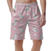 Unicorn Pink Pattern Print Men's Shorts-grizzshop