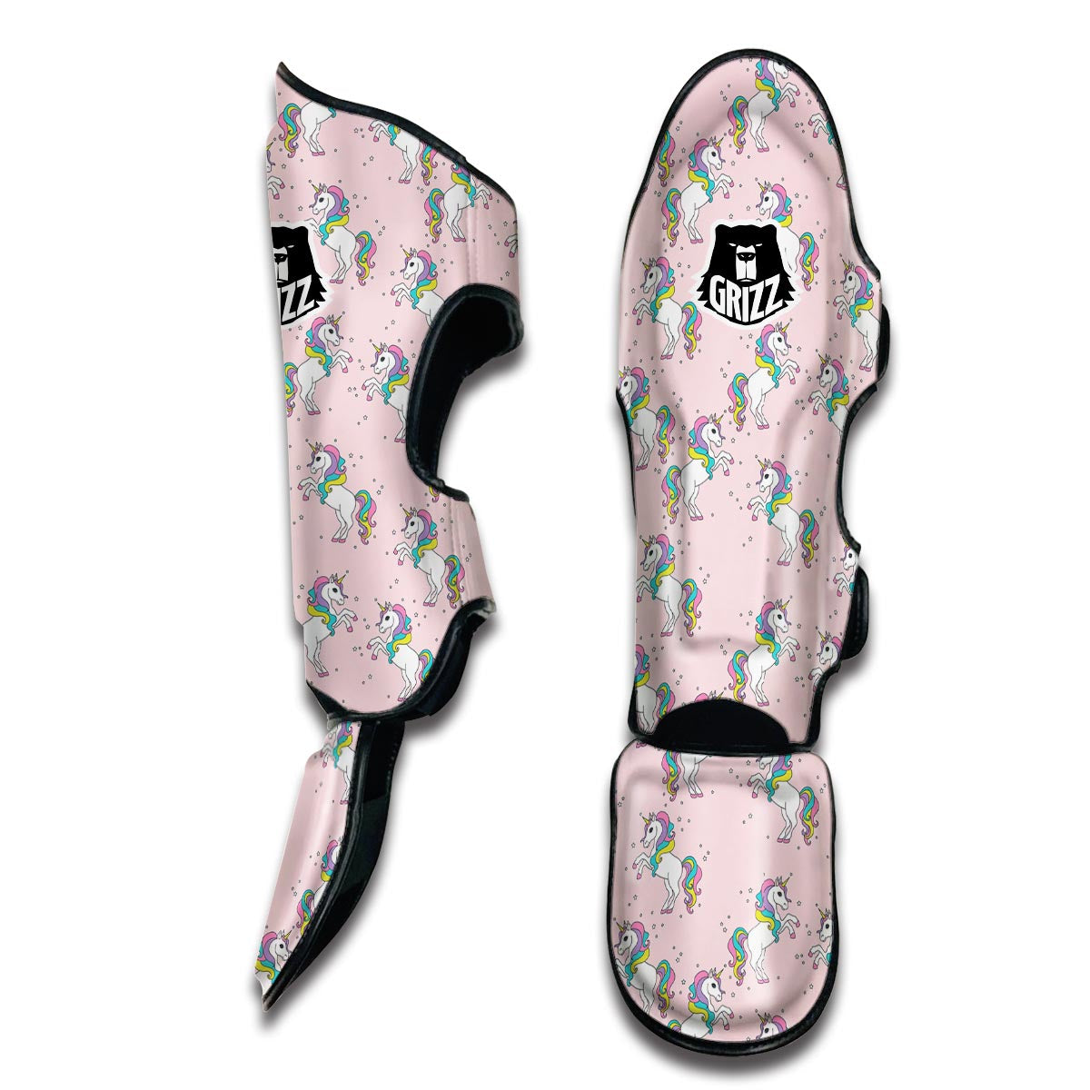 Unicorn Print Muay Thai Shin Guards-grizzshop