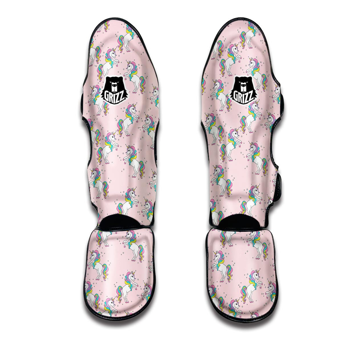 Unicorn Print Muay Thai Shin Guards-grizzshop