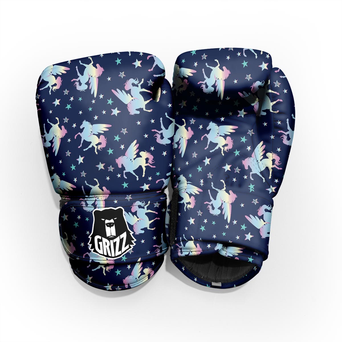 Unicorn Star Fairy Print Pattern Pro Boxing Glove