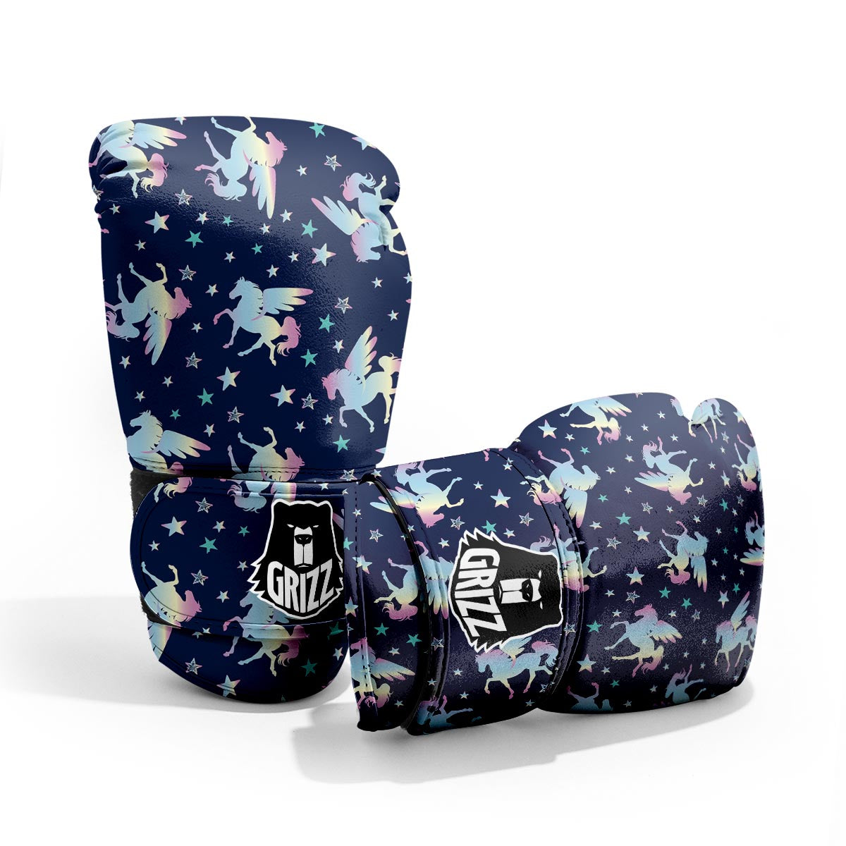 Unicorn Star Fairy Print Pattern Pro Boxing Glove