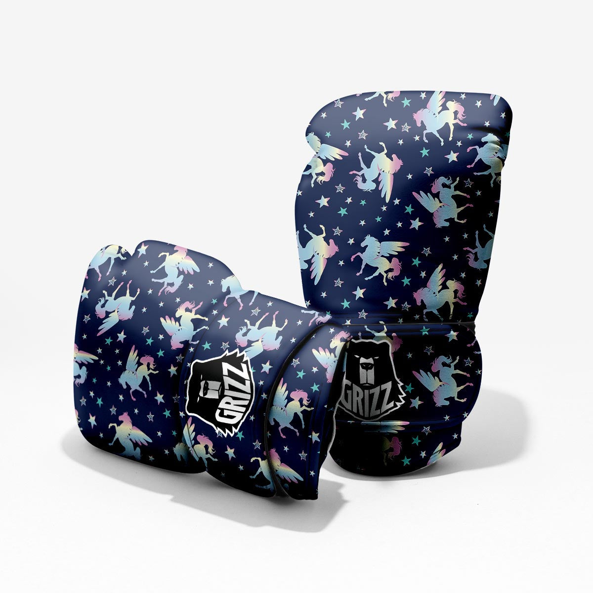Unicorn Star Fairy Print Pattern Pro Boxing Glove