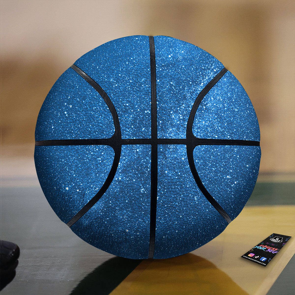 Universe Galaxy Milky Way Print Basketball