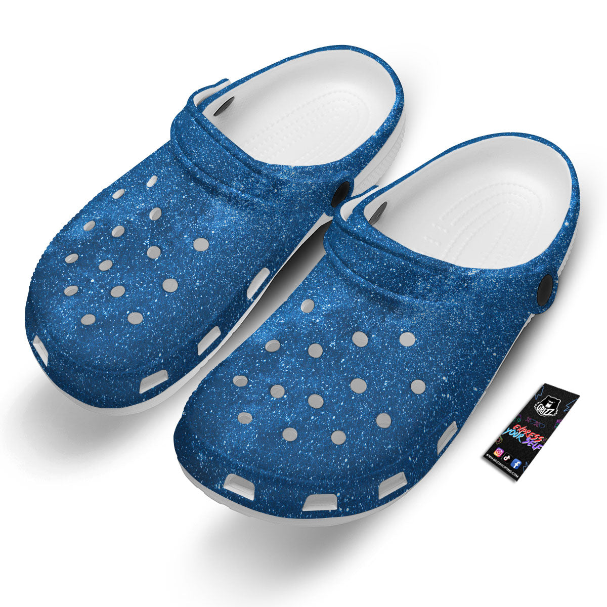 Universe Galaxy Milky Way Print Clog-grizzshop