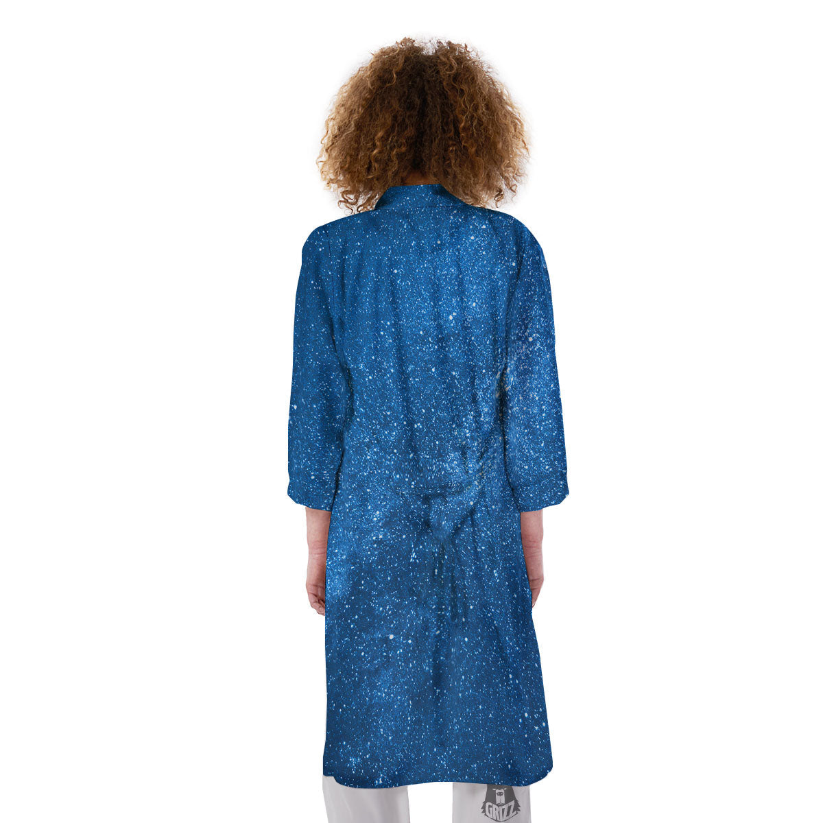 Universe Galaxy Milky Way Print Kimono-grizzshop