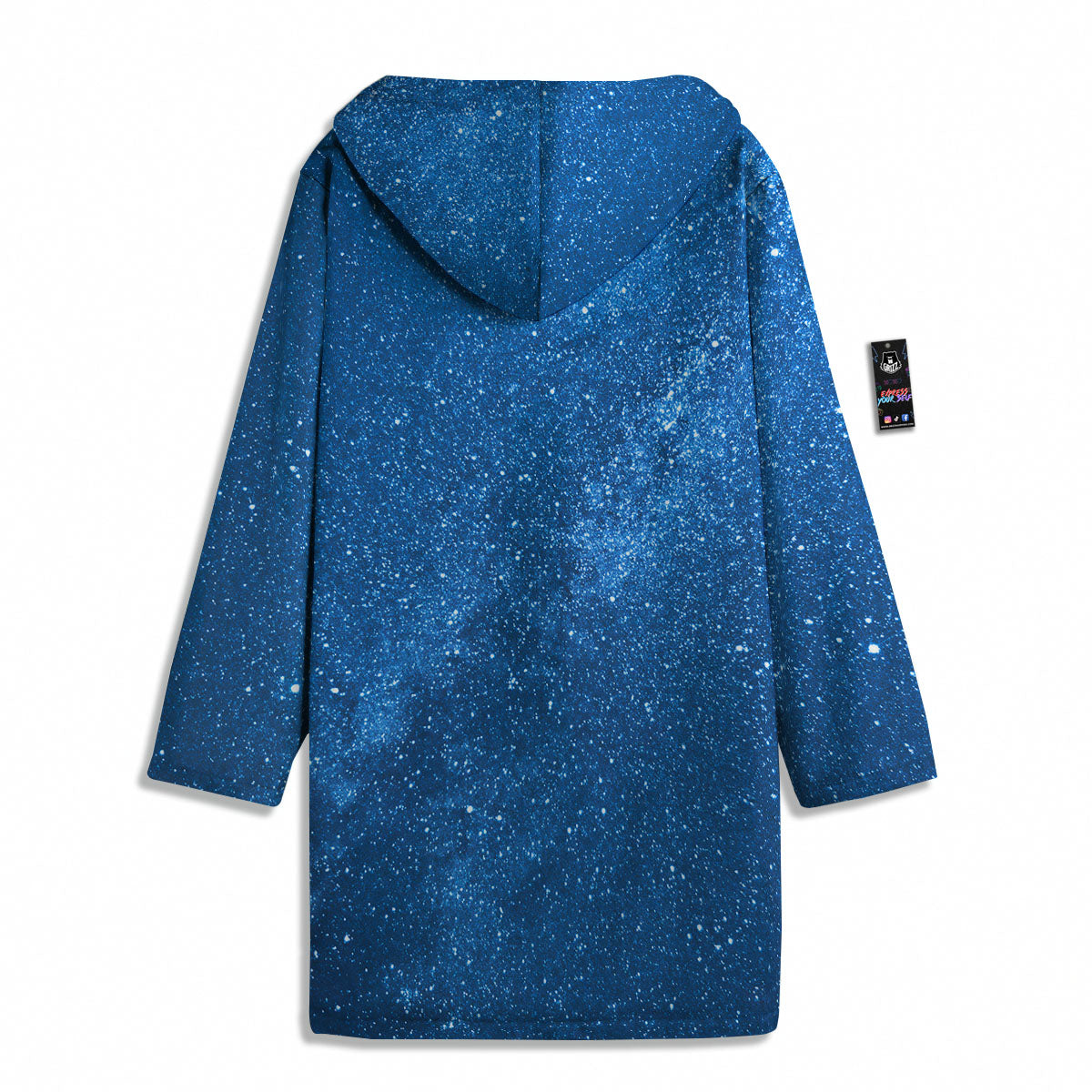 Universe Galaxy Milky Way Print Men's Windbreaker Jacket-grizzshop