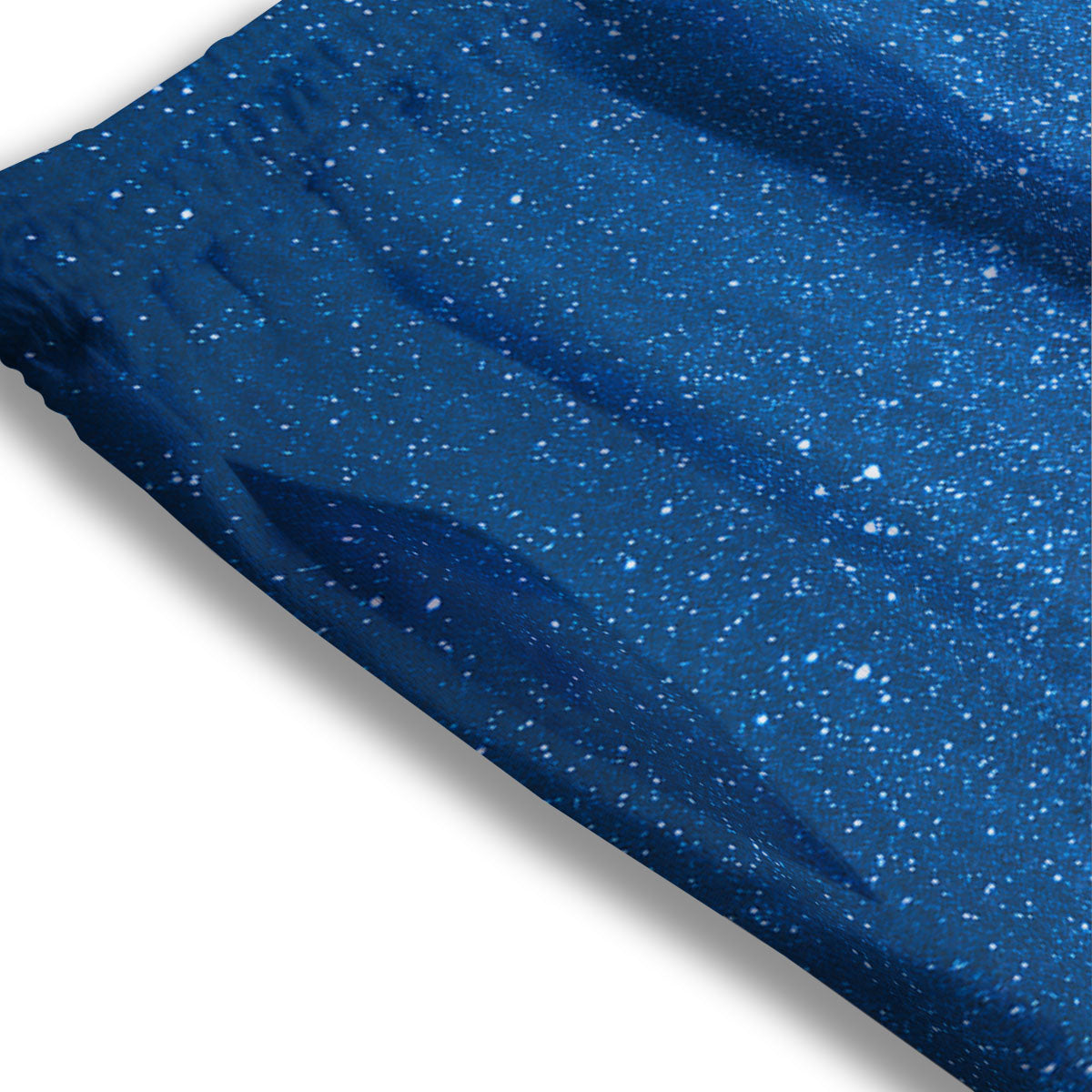 Universe Galaxy Milky Way Print Mesh Shorts