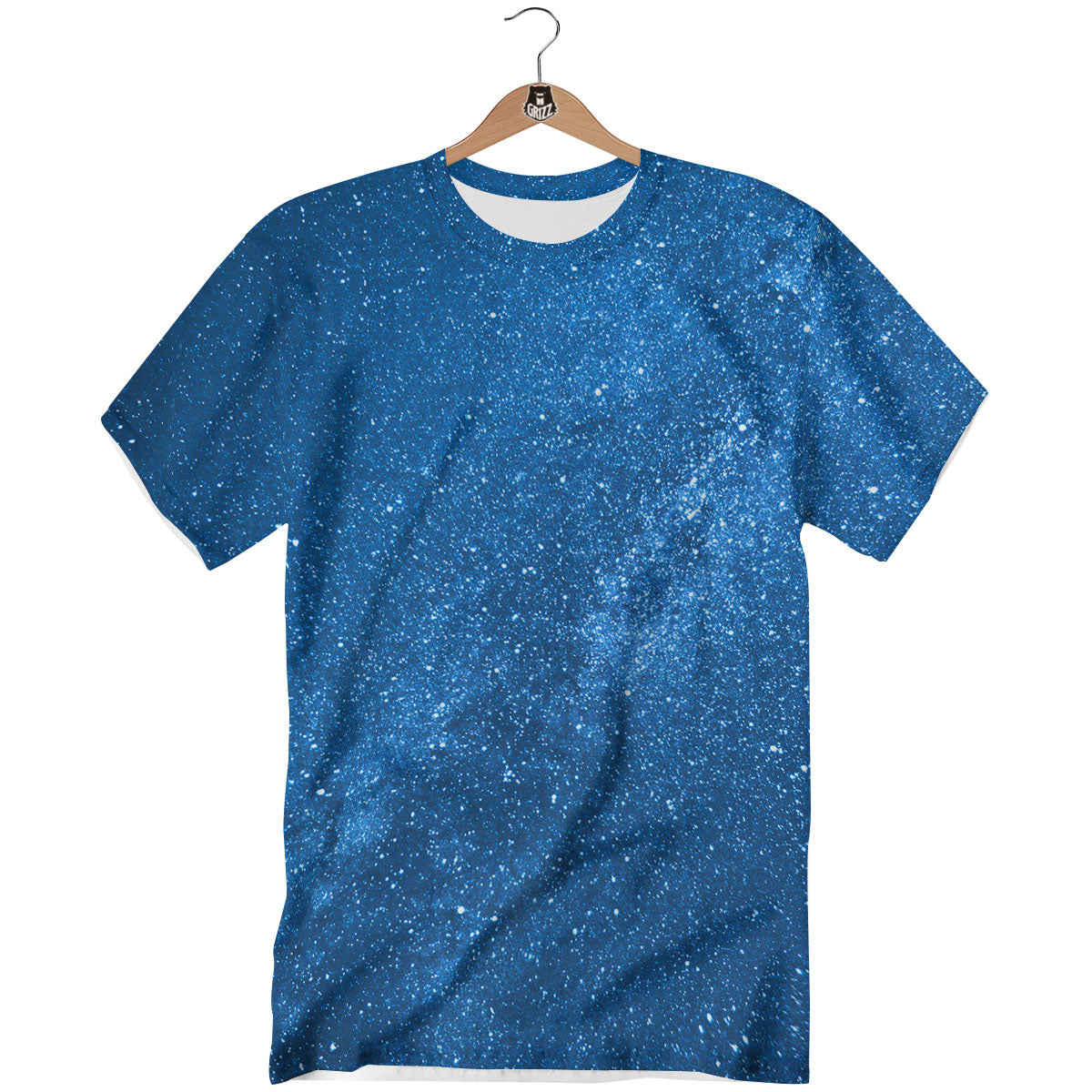 Universe Galaxy Milky Way Print T-Shirt-grizzshop