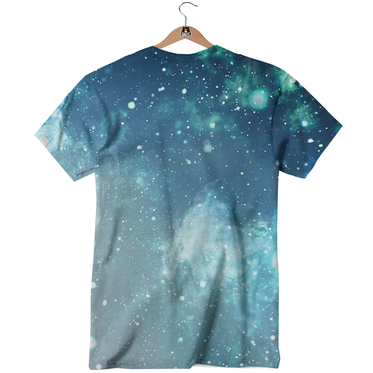 Universe Galaxy Space Blue Sky Print T-Shirt-grizzshop