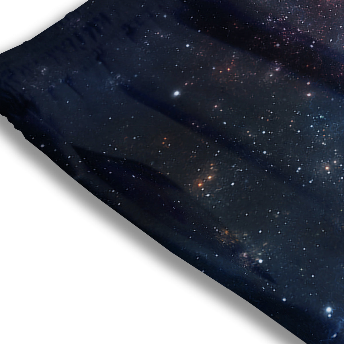 Universe Galaxy Space Dark Nebula Print Mesh Shorts