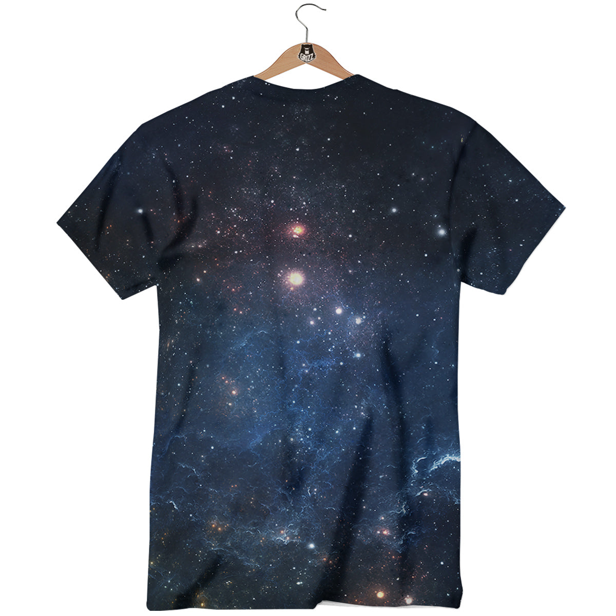 Universe Galaxy Space Dark Nebula Print T-Shirt-grizzshop