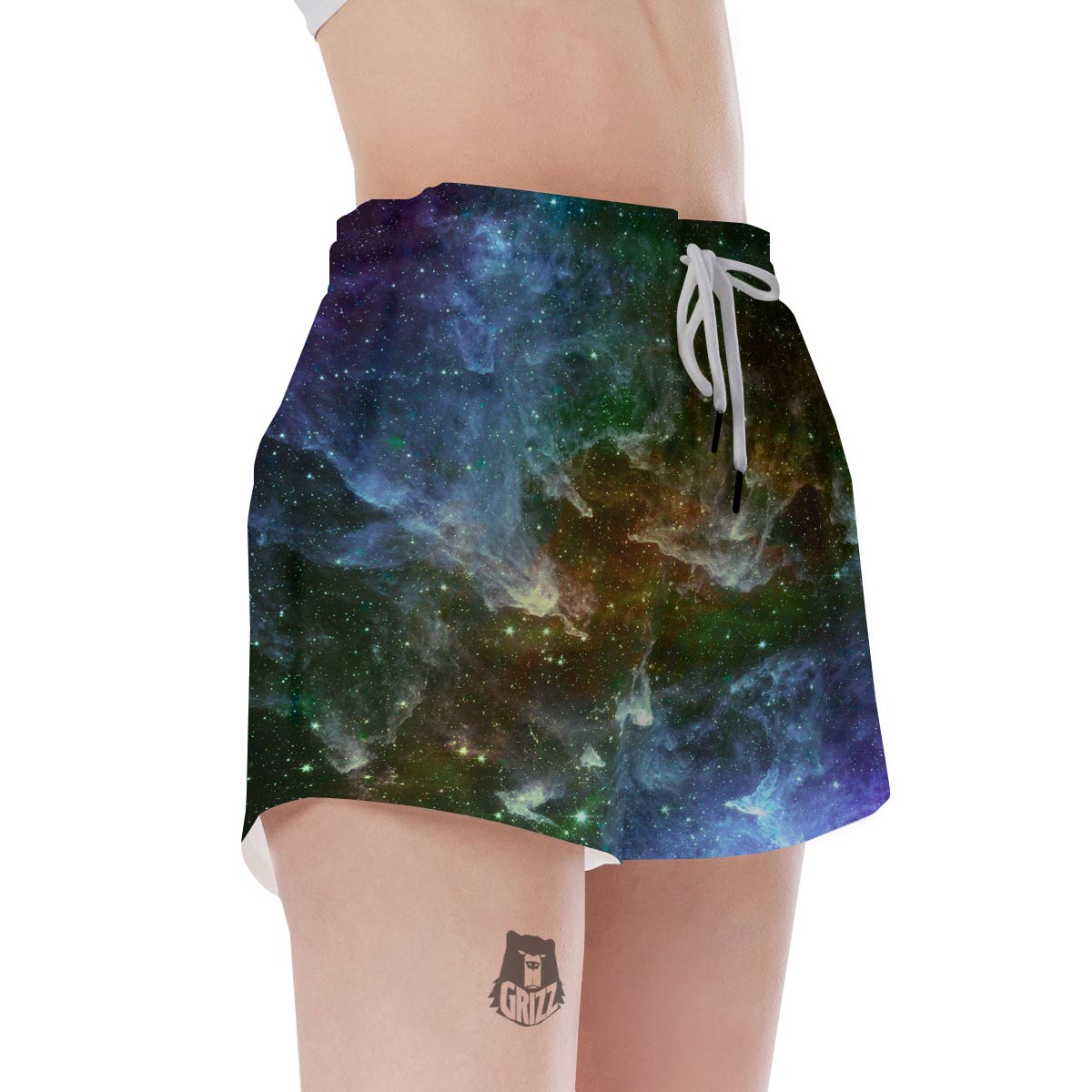 Universe Galaxy Space Women's Shorts-grizzshop