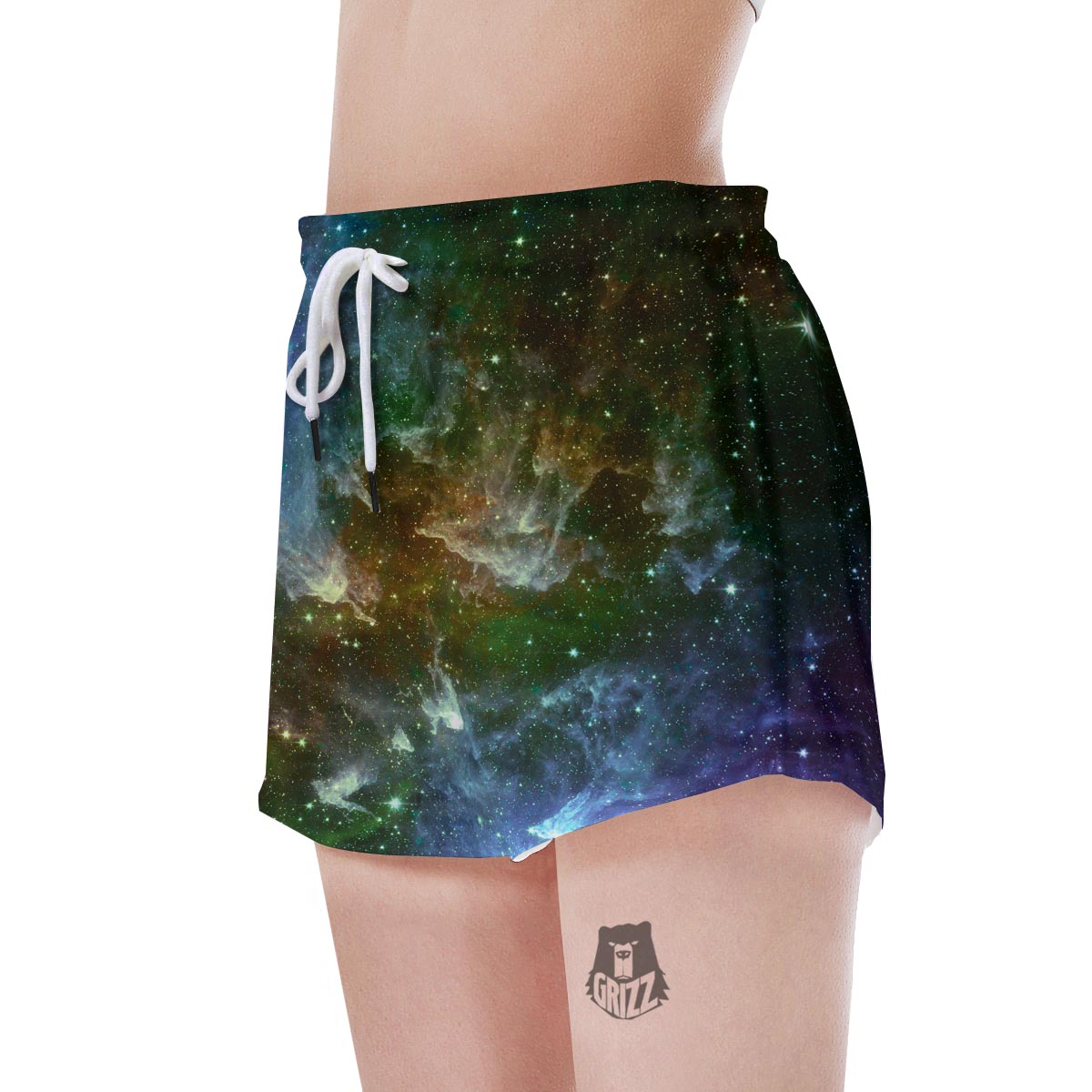 Universe Galaxy Space Women's Shorts-grizzshop