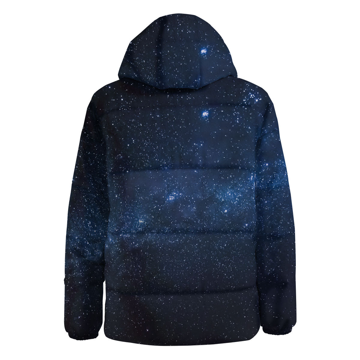Universe Milky Way Print Down Jacket-grizzshop