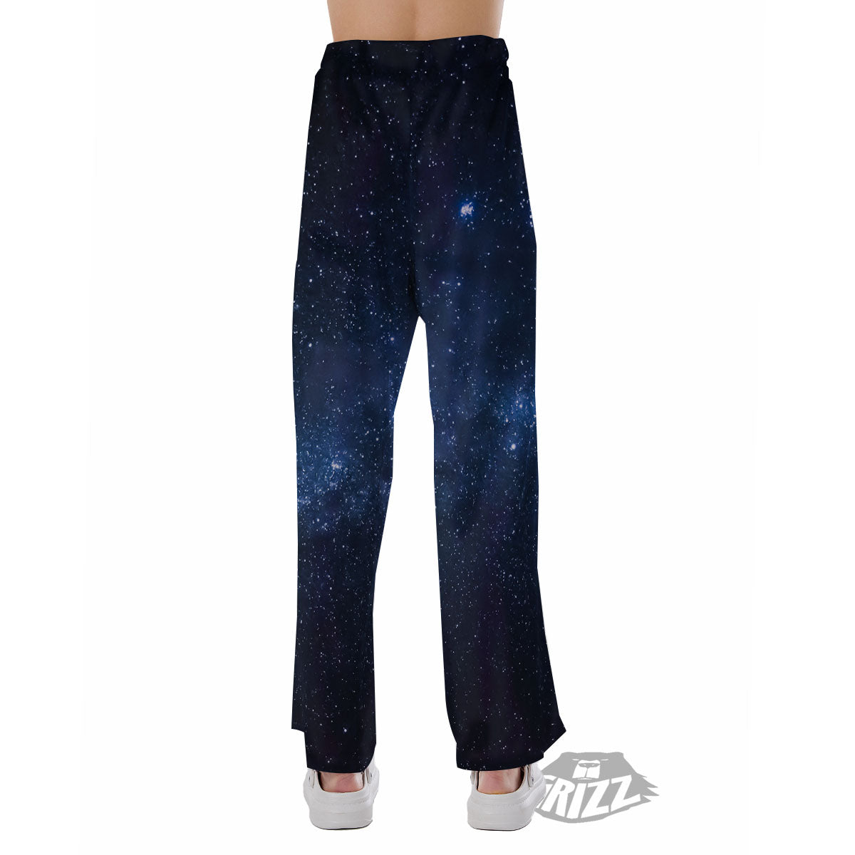 Universe Milky Way Print Pajama Pants-grizzshop