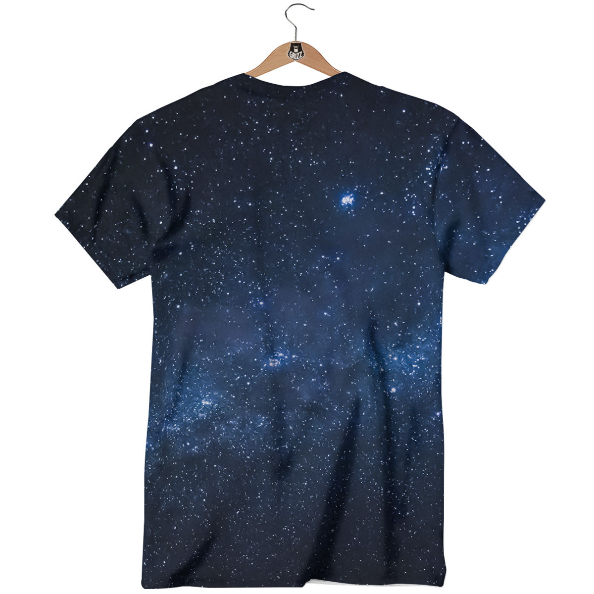 Universe Milky Way Print T-Shirt-grizzshop