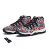 Usa Patriot Pattern Print Black Bball Shoes-grizzshop