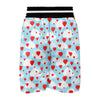 Valentine Heart Balloon Print Pattern Boxing Shorts-grizzshop