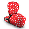 Valentine Red Heart Print Pattern Boxing Gloves-grizzshop