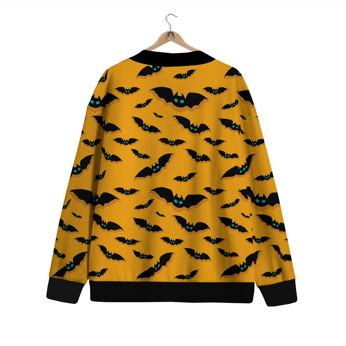 Vampire Bat Halloween Print Pattern Cardigan-grizzshop