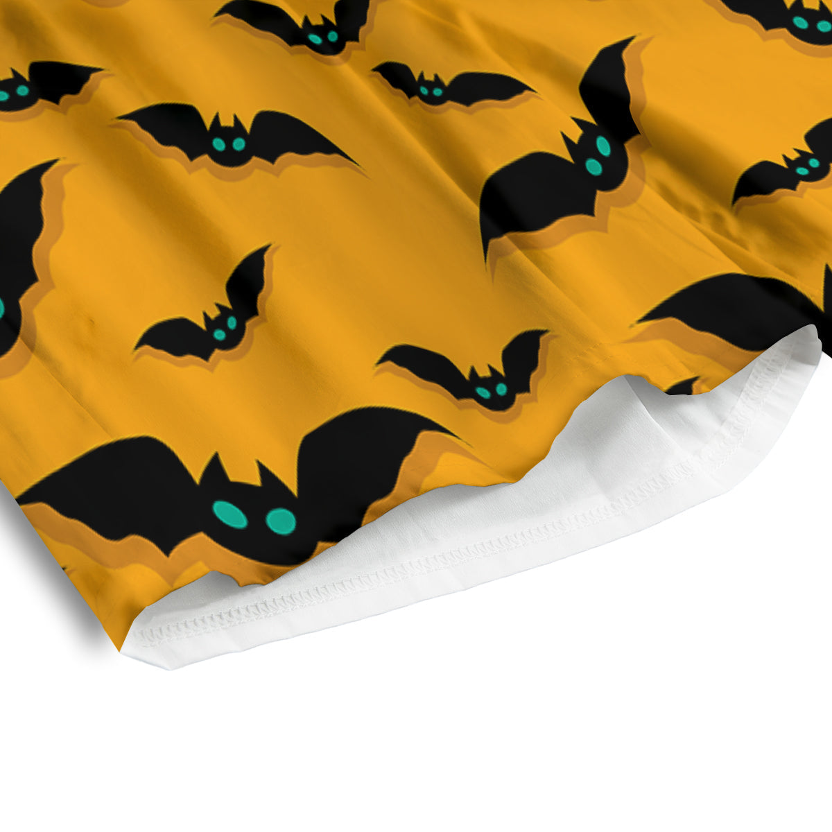 Vampire Bat Halloween Print Pattern Men's Athletic Shorts