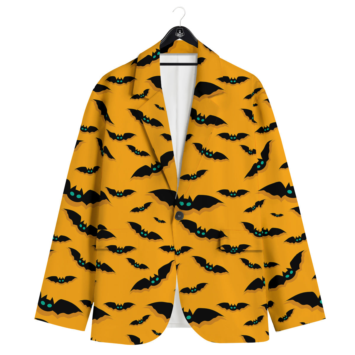 Vampire Bat Halloween Print Pattern Men's Sport Coat-grizzshop