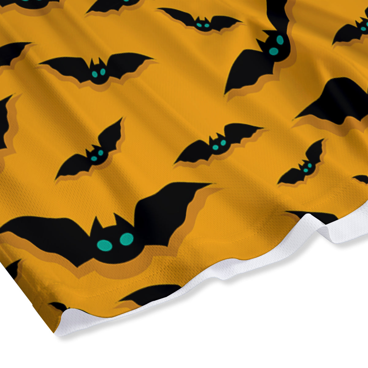 Vampire Bat Halloween Print Pattern Mesh Shorts