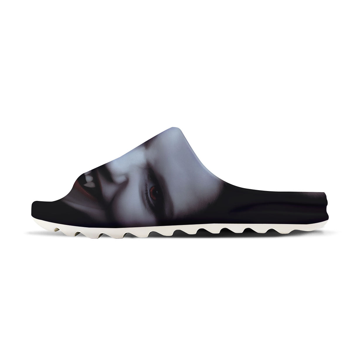 Vampire Girl Halloween Print Sandals-grizzshop