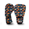 Van Camper Pattern Print Boxing Gloves-grizzshop