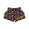 Van Camper Pattern Print Muay Thai Boxing Shorts-grizzshop