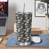 Van Camping Print Pattern Tumbler-grizzshop