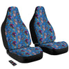 Vaporwave Art Cyberpunk Print Pattern Car Seat Covers-grizzshop