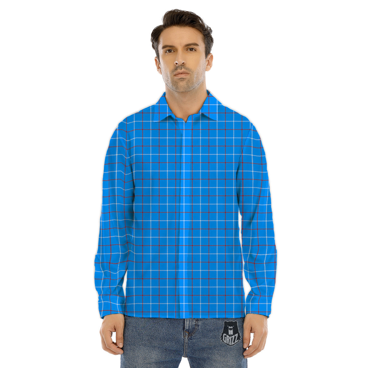 Vaporwave Art Cyberpunk Print Pattern Men's Dress Shirts-grizzshop